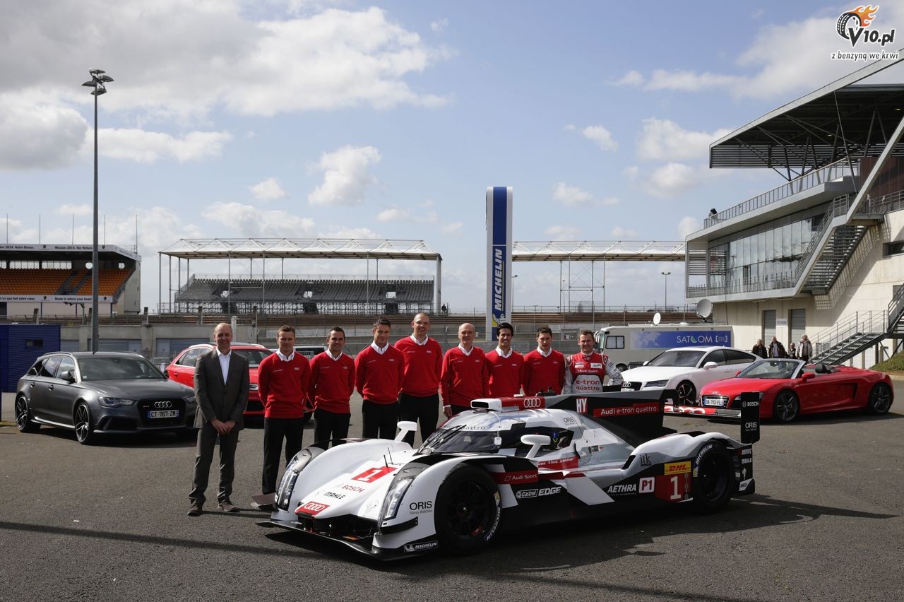 WEC: Audi R18 e-tron quattro w nowym malowaniu na sezon 2014. Zobacz!