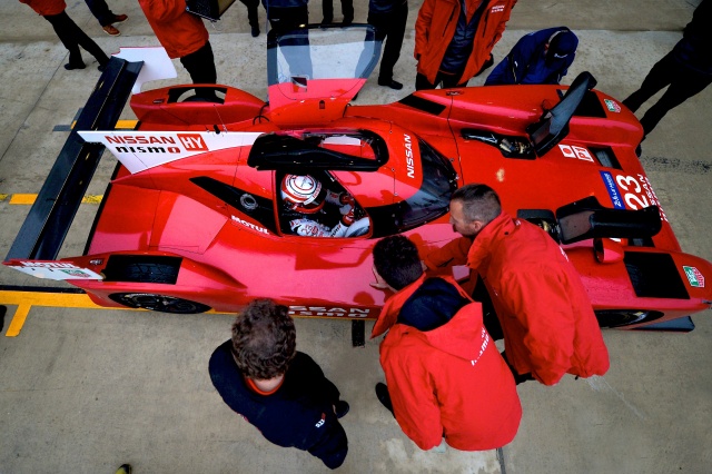 Nissan LMP1 komentowany przez rywali