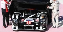 Porsche LMP1 w trzech rnych malowaniach podczas 24h Le Mans