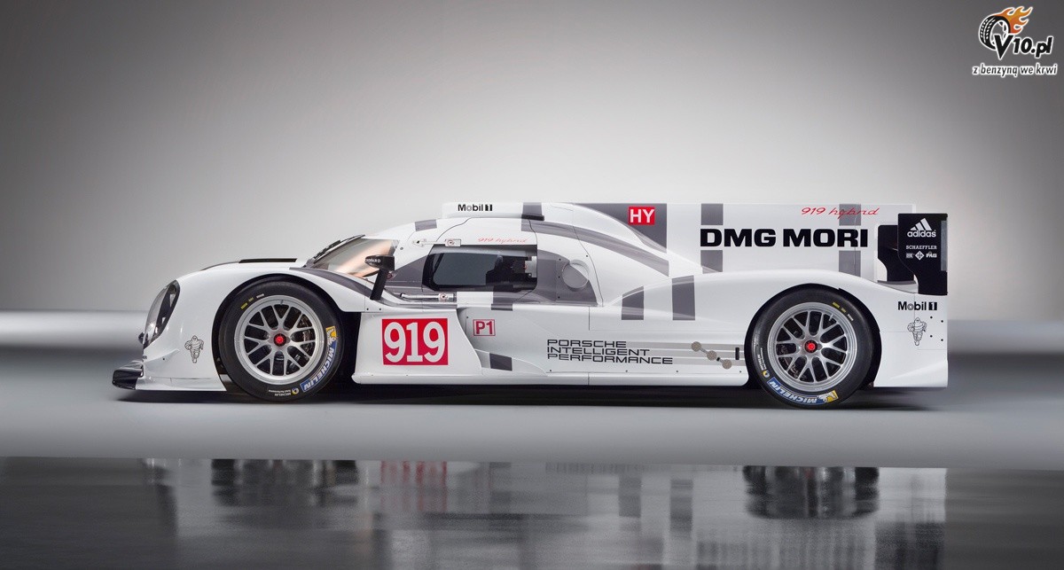 Porsche 919 Hybrid w oficjalnym malowaniu