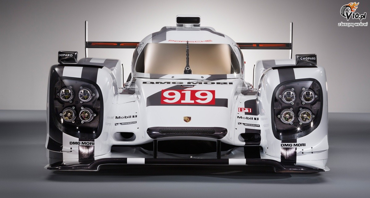 Porsche 919 Hybrid w oficjalnym malowaniu