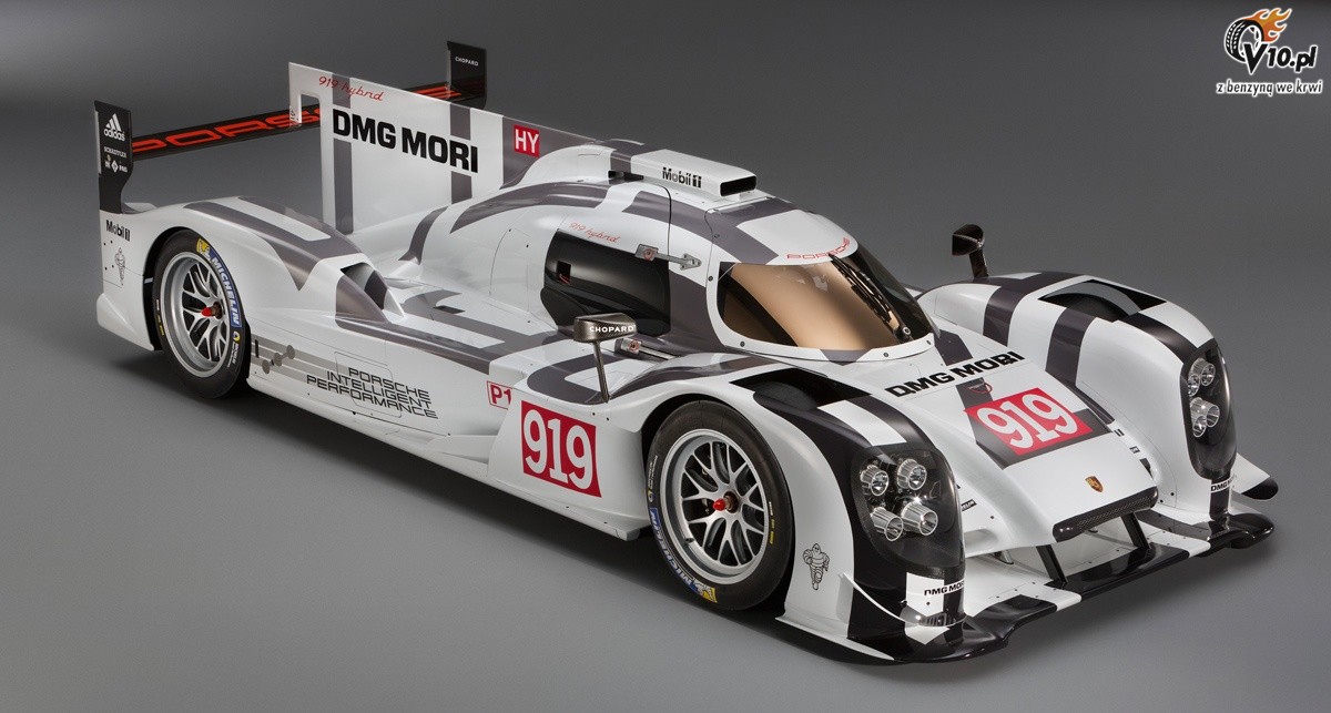 Porsche 919 Hybrid w oficjalnym malowaniu