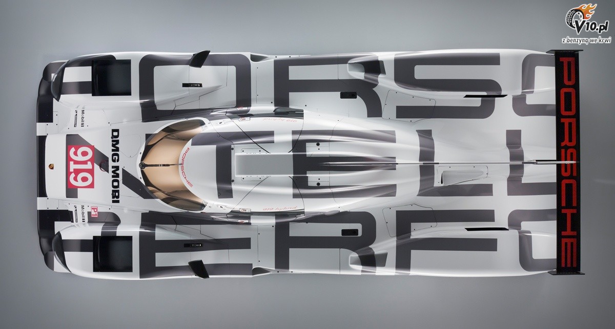 Porsche 919 Hybrid w oficjalnym malowaniu