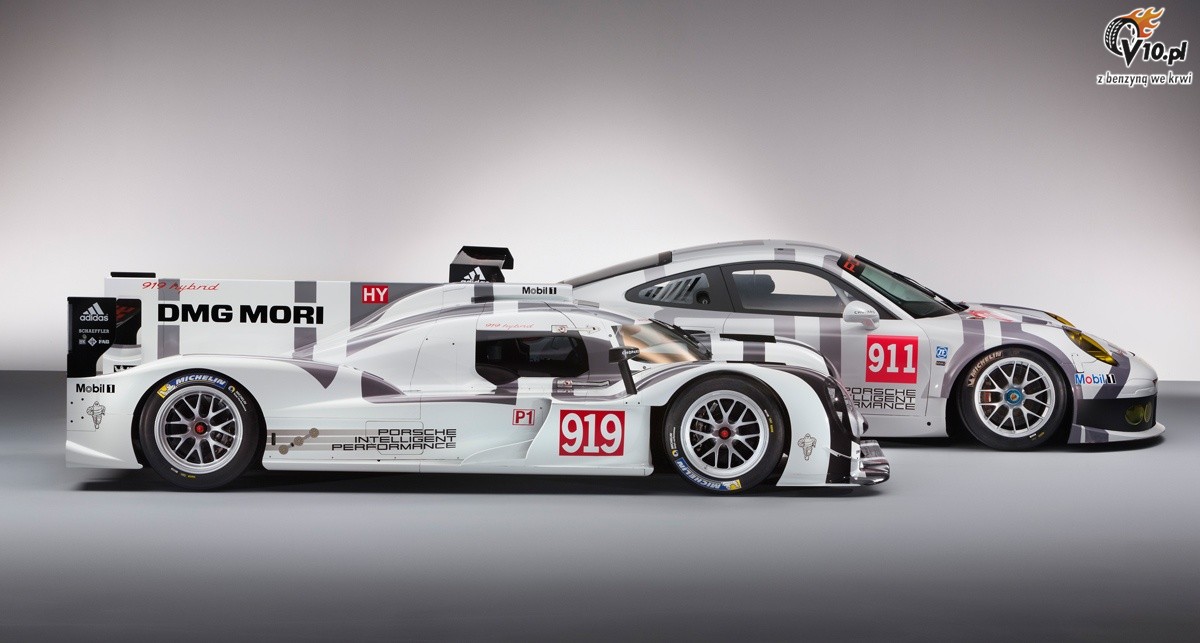 Porsche 919 Hybrid w oficjalnym malowaniu