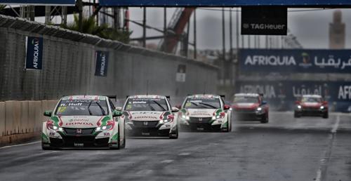 WTCC: Triplet Hondy w wycigu gwnym w Marrakeszu