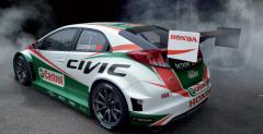 Honda Civic WTCC na sezon 2014 w oficjalnych barwach