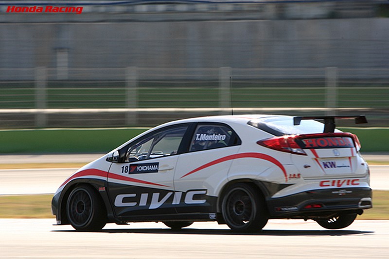 WTCC: Tiago Monteiro przeprowadzi pierwsze testy nowej Hondy Civic