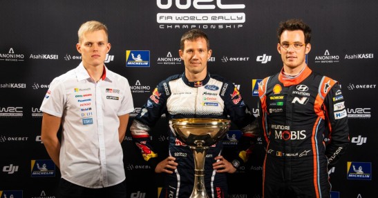 WRC: Ogier czuje mniejsze ciśnienie niż Neuville i Tanak