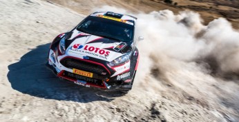 ERC: Kajetanowicz poza czołówką Rajdu Cypru przez wypadek