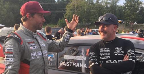 Pastrana wygra New England Forest Rally z polskim pilotem