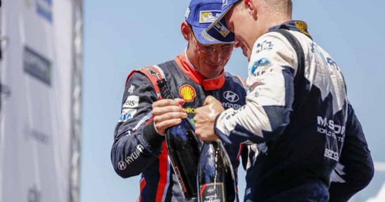 Thierry Neuville i Ott Tanak