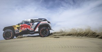 Rajd Dakar - 5. etap: Peterhansel umacnia się na prowadzeniu, Loeb...