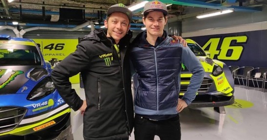 Valentino Rossi znów najlepszy w Monza Rally Show