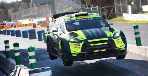 Valentino Rossi znw najlepszy w Monza Rally Show