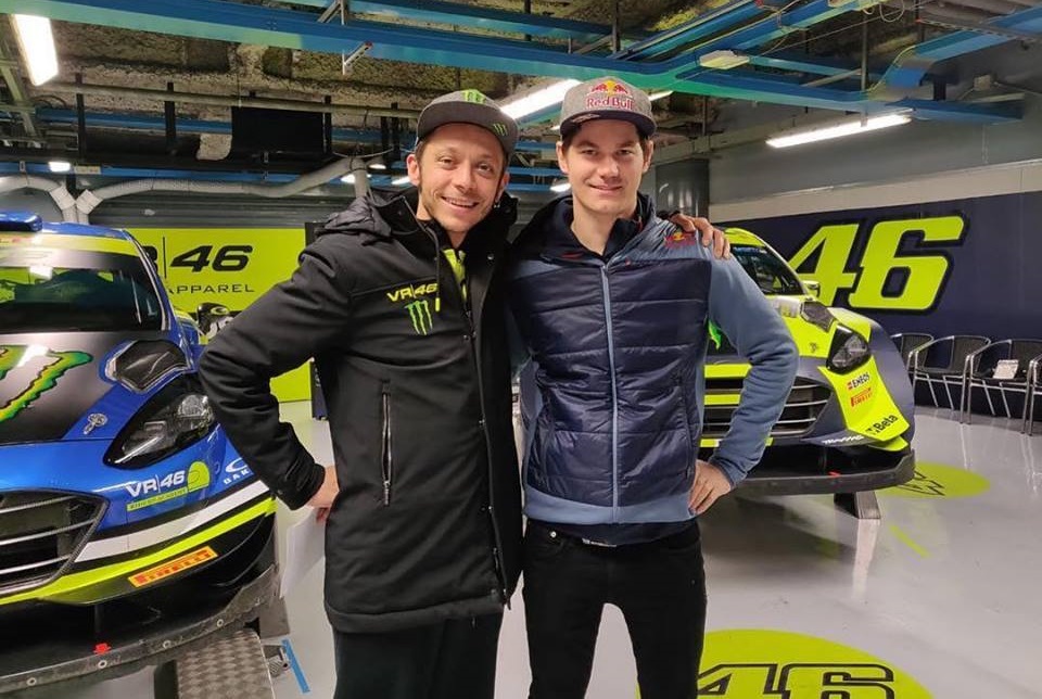 Valentino Rossi znw najlepszy w Monza Rally Show