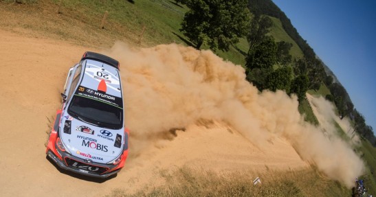 WRC: Mikkelsen goniony przez Ogiera w Rajdzie Australii