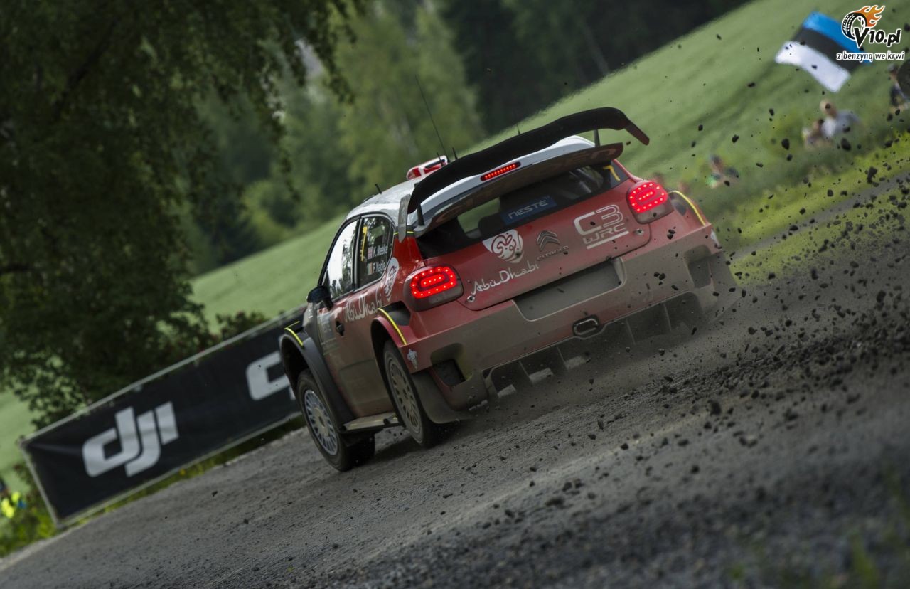 WRC: Meeke mia 'kaca' w Finlandii przez ominicie Rajdu Polski