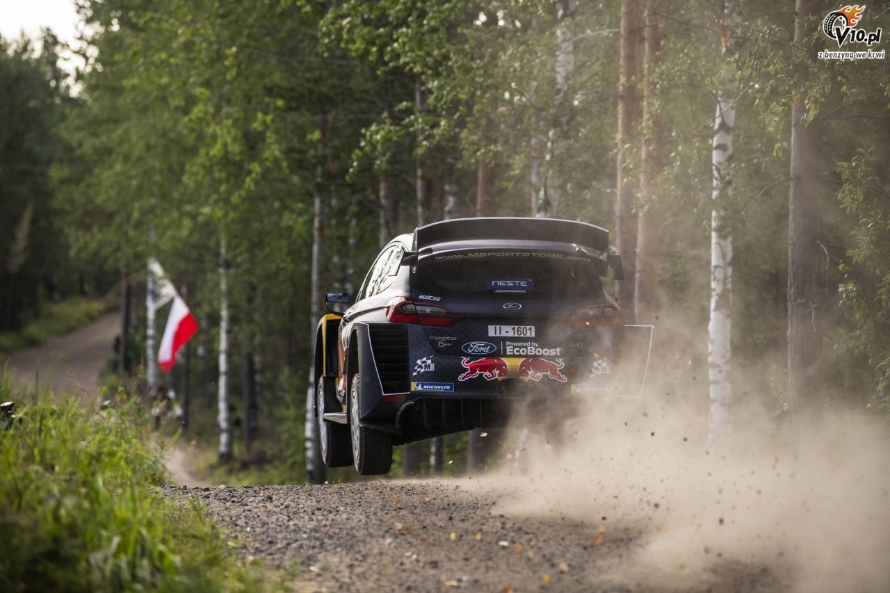 WRC: Ogier rozczarowany sabym tempem M-Sportu