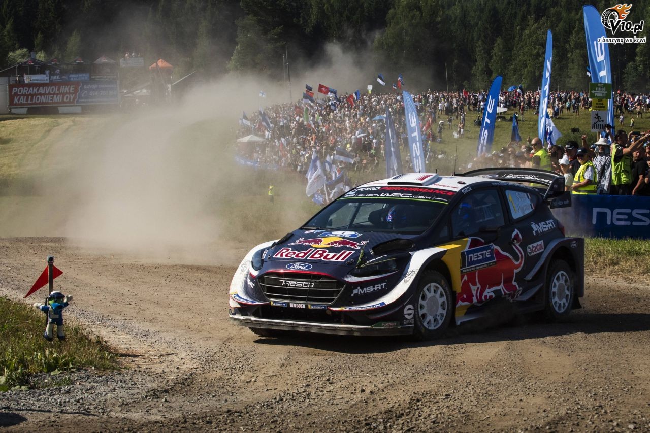 WRC: Ogier rozczarowany sabym tempem M-Sportu