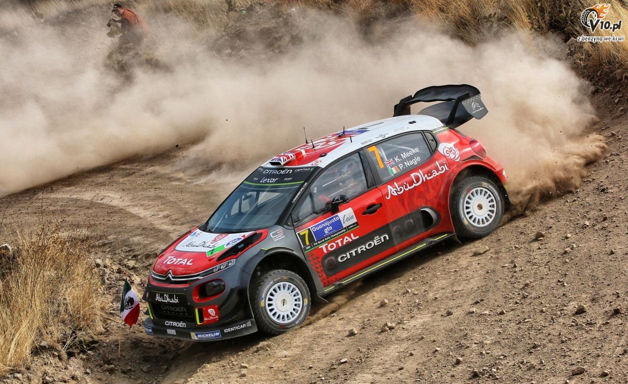 Onboard z Citroena C3 WRC w filmie sferycznym w standardzie 4K