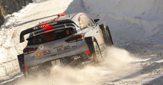 WRC: Neuville odjeżdża rywalom w Monte Carlo