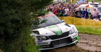 WRC: Kopecky sensacyjnym liderem Rajdu Niemiec, Meeke od razu odpada