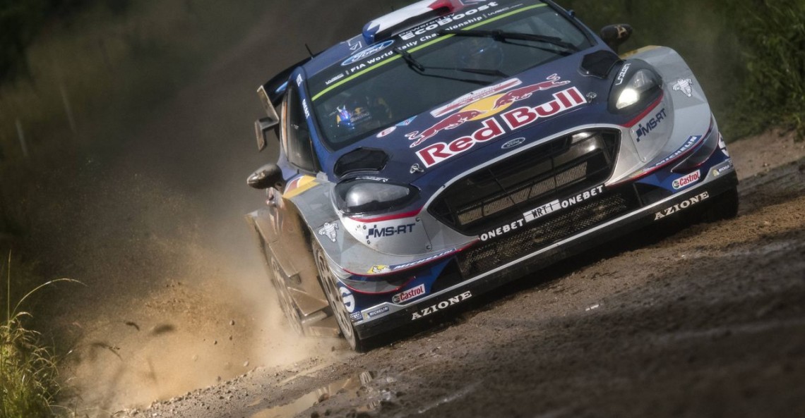 WRC: Wypadek Ogiera na testach przed Rajdem Finlandii