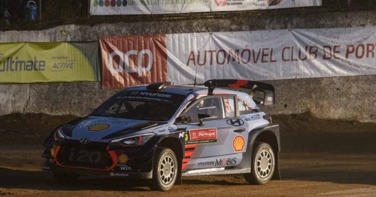 WRC: Neuville i Ostberg zwycięzcami pierwszego oesu Rajdu Portugalii