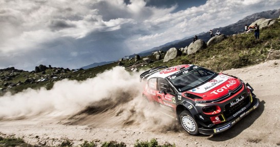 WRC: Citroen startuje w Rajdzie Finlandii z nową geometrią przedniej osi