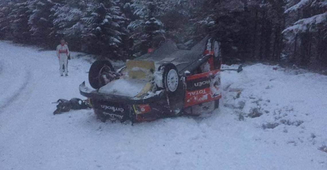 WRC: Meeke dachował przed Rajdem Szwecji