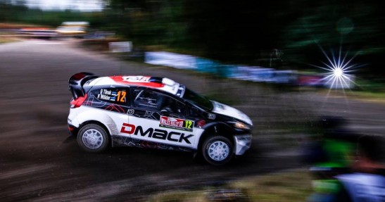 WRC: Ogier przed Tanakiem na koniec pierwszego dnia Rajdu Wielkiej Brytanii