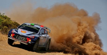 WRC: Paddon prowadzi we Włoszech po piątku, ale ma czterech...
