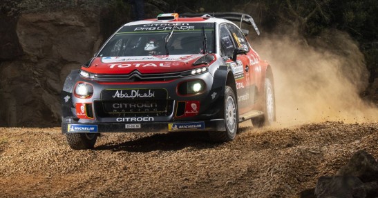 WRC: Citroen startuje w Rajdzie Finlandii z nową geometrią przedniej osi
