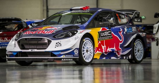 WRC: Ogier miał wypadek nową Fiestą na testach