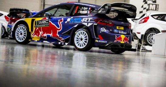 WRC: Ogier miał wypadek nową Fiestą na testach
