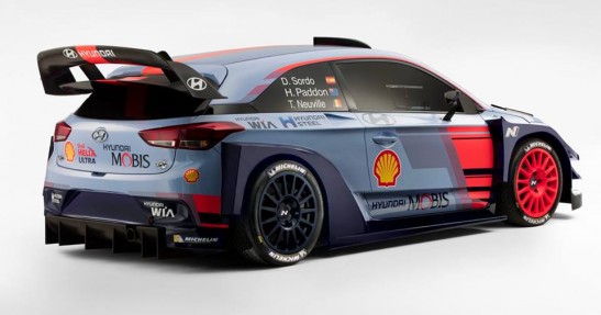 Hyundai zaprezentował samochód WRC na sezon 2017