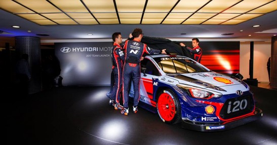 Hyundai zaprezentował samochód WRC na sezon 2017