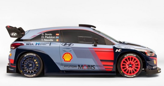 Hyundai zaprezentował samochód WRC na sezon 2017