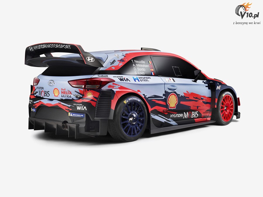 Samochody WRC w barwach na sezon 2019