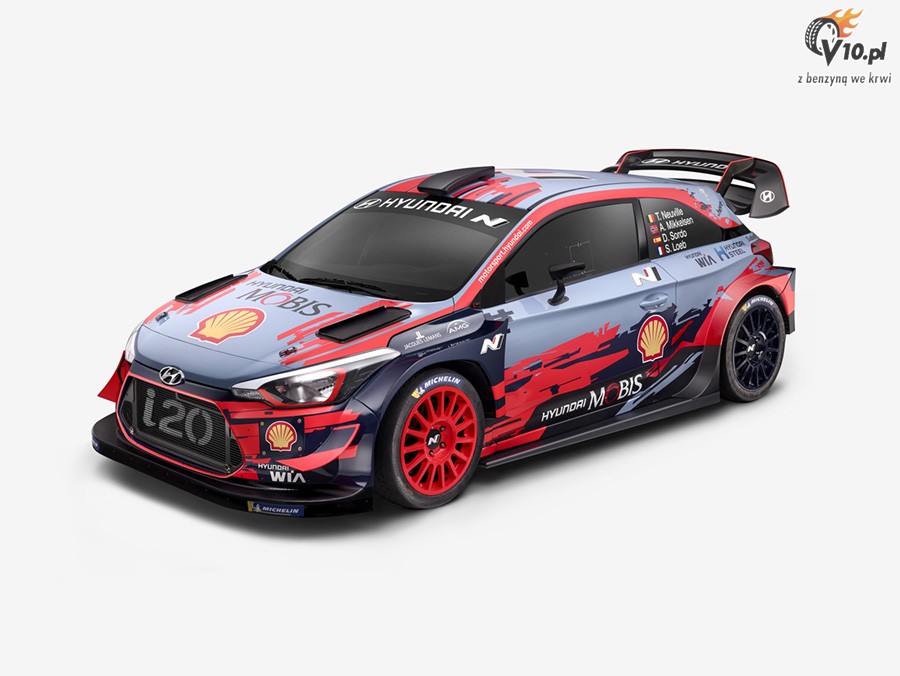 Samochody WRC w barwach na sezon 2019