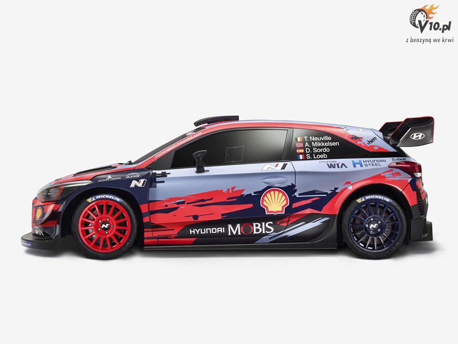 Samochody WRC w barwach na sezon 2019