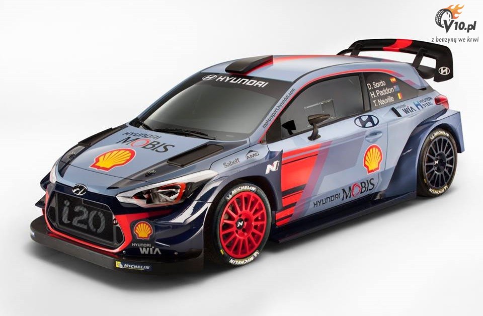 Hyundai zaprezentowa samochd WRC na sezon 2017
