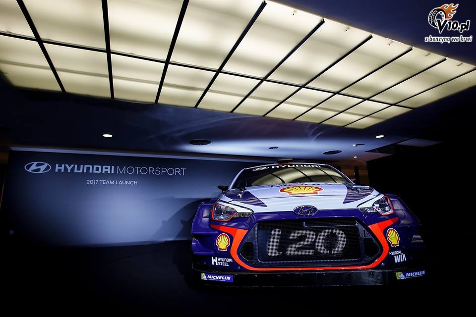 Hyundai zaprezentowa samochd WRC na sezon 2017