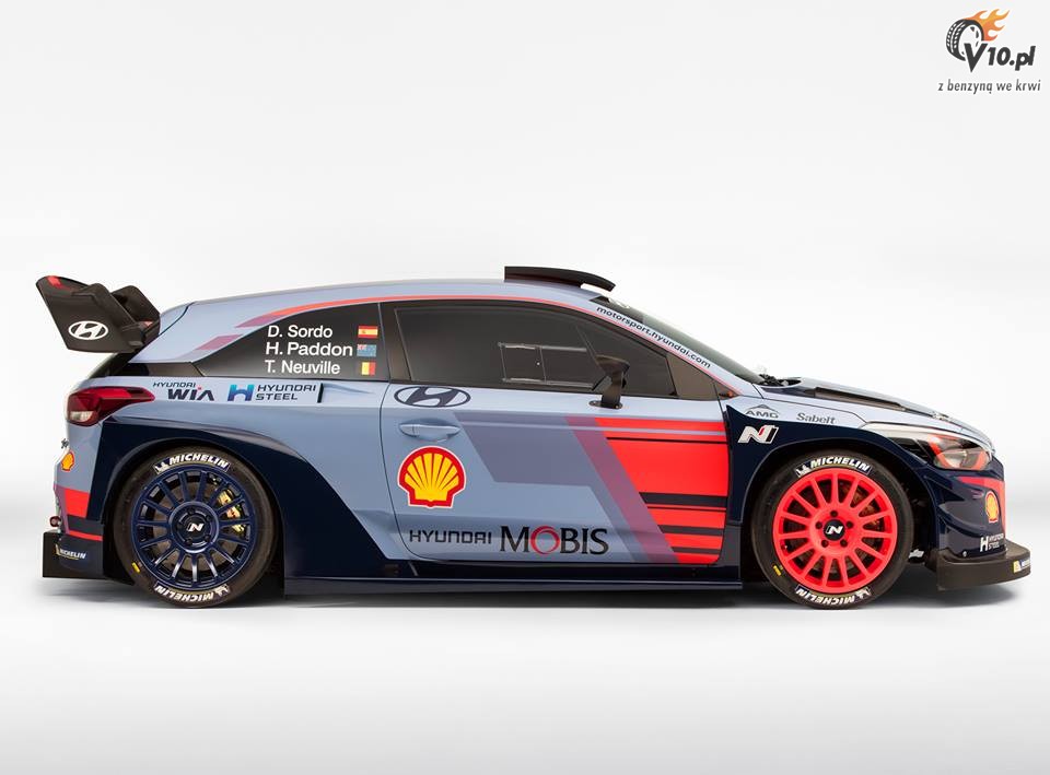Hyundai zaprezentowa samochd WRC na sezon 2017