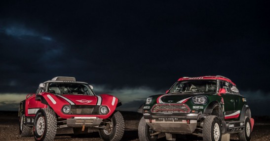 Mini John Cooper Works Rally Buggy i Mini John Cooper Works Rally