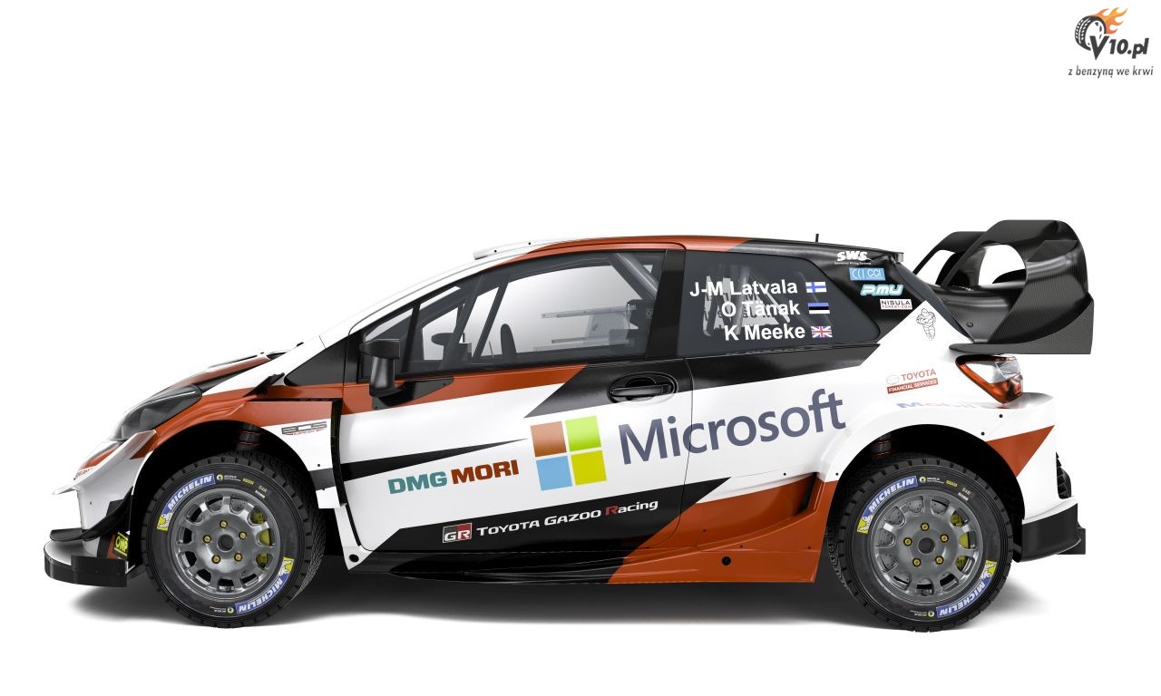 Samochody WRC w barwach na sezon 2019