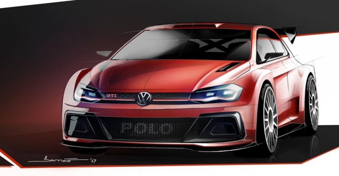 Volkswagen opublikował szkic nowego Polo GTI R5