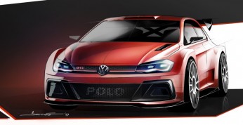 Volkswagen opublikował szkic swojego nowego samochodu rajdowego...