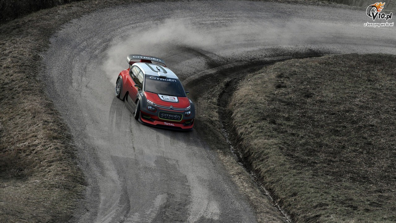 Citroen C3 WRC na sezon 2017 w wersji prototypowej