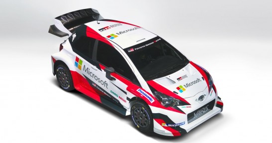 Ogier przetestował Toyotę Yaris WRC